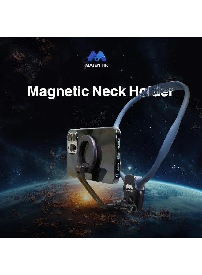 ماجنتيك حامل مغناطيسي للرقبة للهواتف الذكية وكاميرات الحركة، موديل MR-001 - Image 4